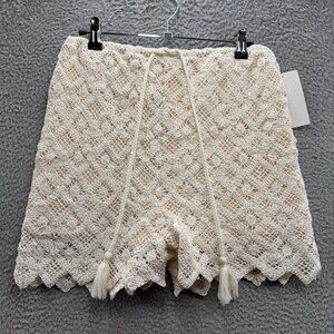 Tween Diva‎ Crocheted Shorts Ivory 14